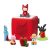 tonies TonieBox with 5 Preschool Favourites Audio Character Bundle – Red
