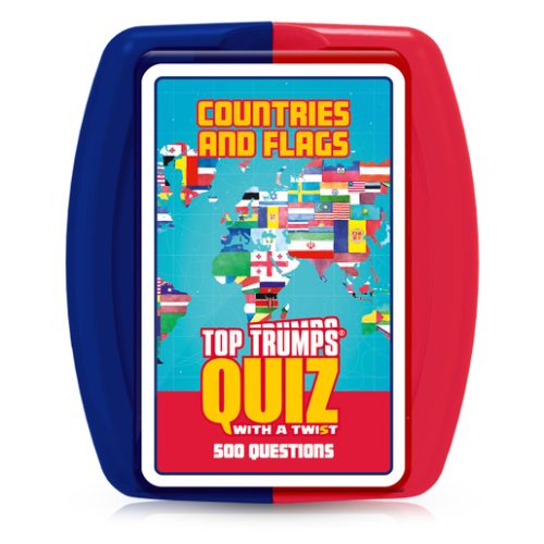 Top Trumps Quiz Trivia Card Game – Countries and Flags Edition