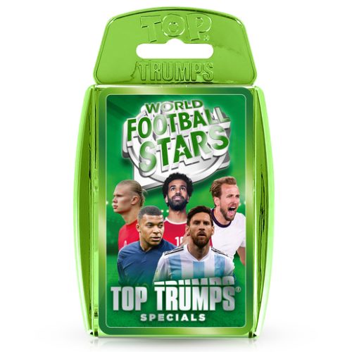 Top Trumps Specials Card Game – World Football Stars Edition