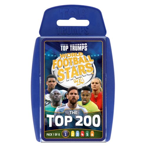 Top Trumps Specials Card Game – World Football Stars Top 200 Pack 1 Edition