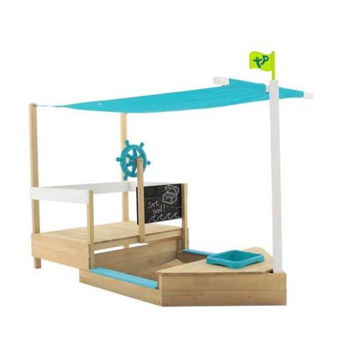 TP Ahoy Wooden Playboat Sandpit