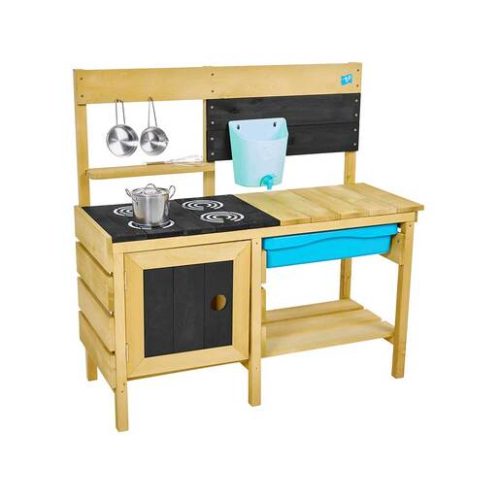 TP Deluxe Wooden Mud Kitchen