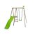 TP Forest Multiplay Wooden Swing & Slide Set