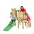 TP Forest Wooden Climbing Frame with Slide & Sandpit