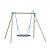 TP Knightswood Double Wooden Giant Nest Swing Set