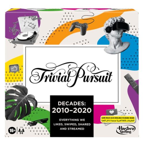 Trivial Pursuit – Decades 2010 to 2020 Board Game