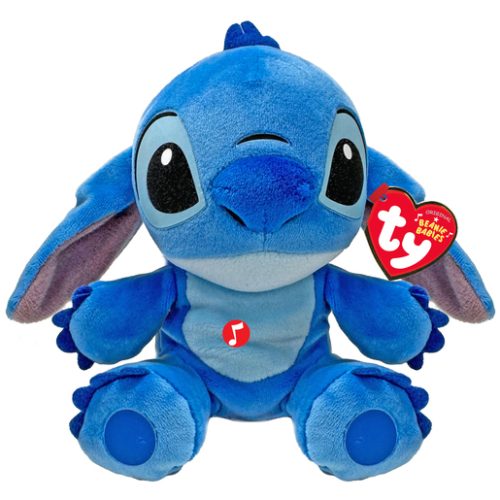 TY Beanie Babies – Disney Stitch with Sounds 15cm Soft Toy