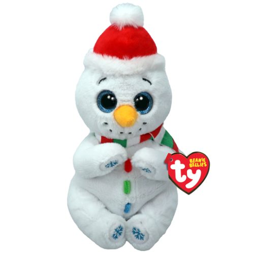 Ty Beanie Bellies – Brrrnard the Snowman 15cm Soft Toy