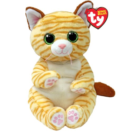 Ty Beanie Bellies – Mango the Cat 22cm Soft Toy