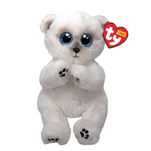 Ty Beanie Bellies – Wuzzy the Polar Bear 15cm Soft Toy