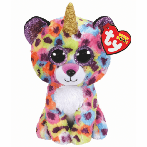 Ty Beanie Boos – Giselle Leopard With Horn 15cm Soft Toy