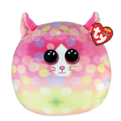 Ty Squish-a-Boos – Sonny The Pink Cat 25cm Soft Toy
