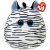 Ty Squish-a-Boos – Xander the Zebra 35cm Soft Toy