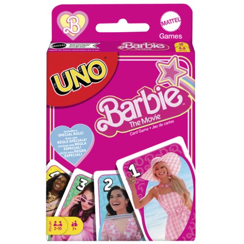 UNO Barbie The Movie Card Game