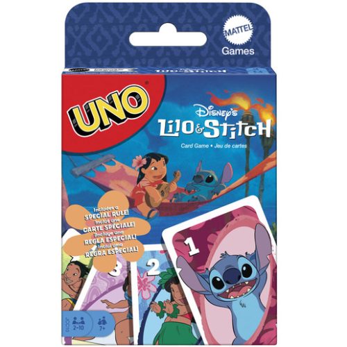 UNO Disney’s Lilo & Stitch Card Came