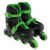 Verax Inline Roller Skates Size 13-3 – Green
