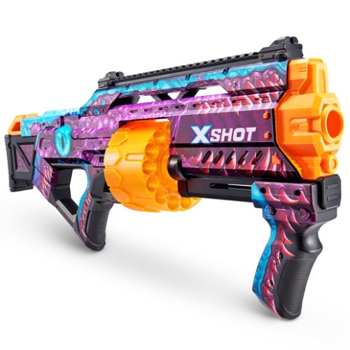 XSHOT Skins Last Stand – Enigma Blaster with 16 Darts by ZURU