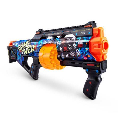 XSHOT Skins Last Stand – Game Over Blaster with 16 Darts by ZURU