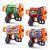 XSHOT Skins: Menace Blaster 4 Pack with 24 Darts – Exclusive (Styles Vary) by ZURU