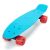 Xootz Kids Retro Plastic Complete Cruiser Skateboard – Blue