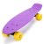 Xootz Kids Retro Plastic Complete Cruiser Skateboard – Purple