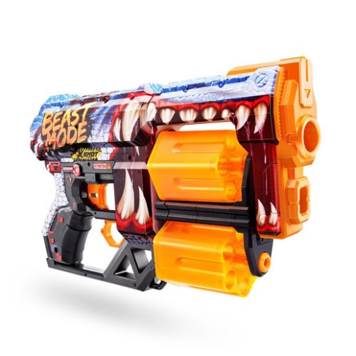 XSHOT Skins: Dread – Beast Out with 12 Darts by ZURU